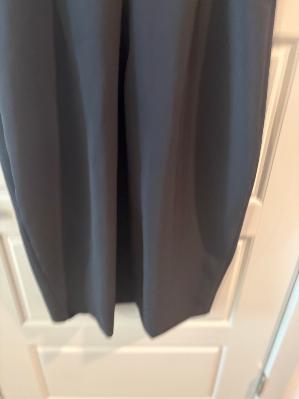 Bold Elements Black Lace-Up Dress Size Large | Sleek Career Chic Bodycon - Picture 12 of 13